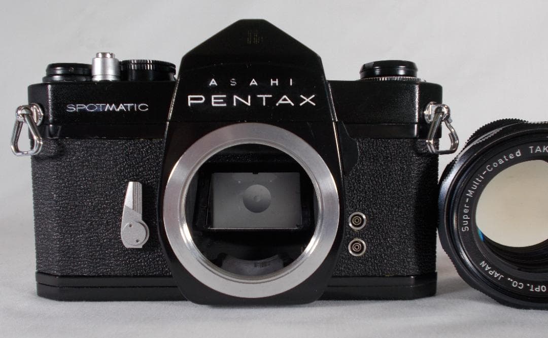 フィルムカメラ 整備済 完動品　Pentax SP　+ f/1.4　P228