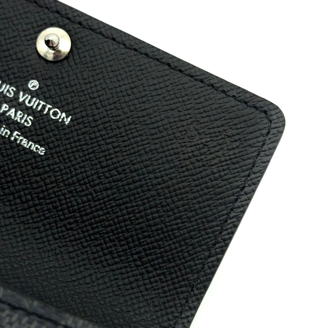 【新品に近い】ルイヴィトン キーケース ダミエ グラフィット ミュルティクレ6