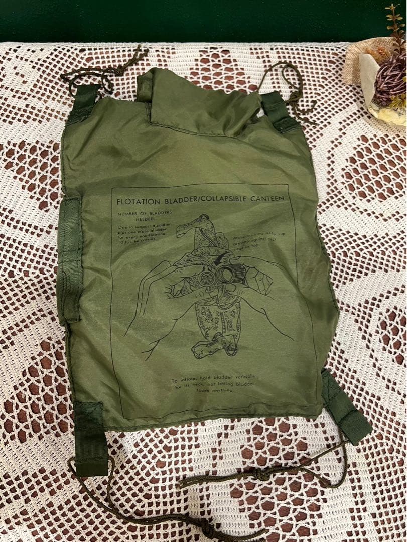 希少 米軍 ベトナム戦争 5QTキャンティーン カバー