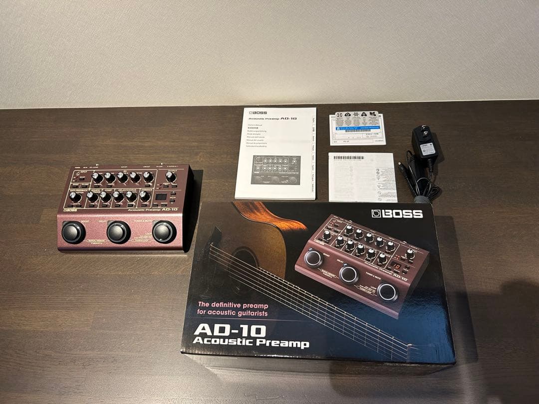 ギター BOSS AD-10 Acoustic Preamp