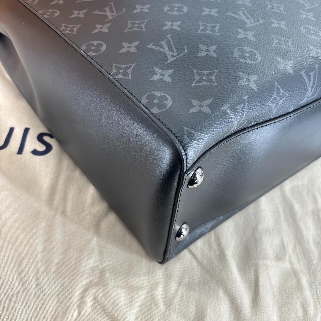 新品未使用 ルイヴィトン モノグラム エクリプス グランサック トートバッグ 黒