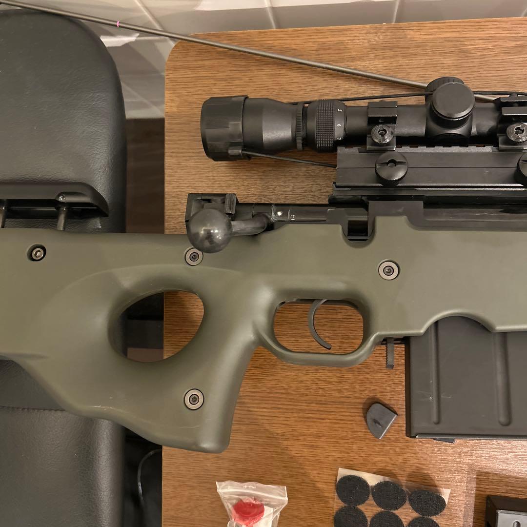 【美品】東京マルイNo7 L96AWS ODボルトアクションエアライフル
