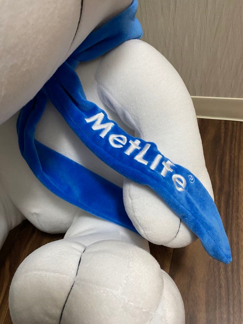 非売品メットライフ特大スヌーピーぬいぐるみSNOOPY 送料無料