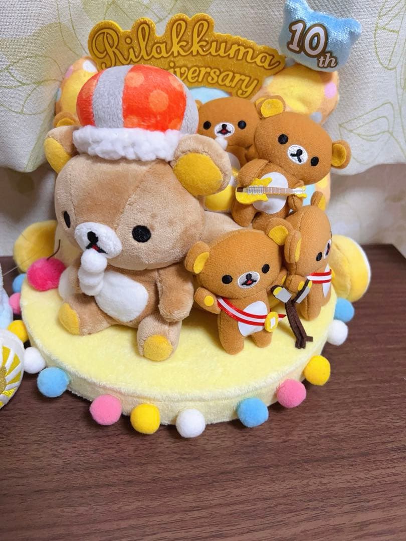 リラックマ　10周年記念品　山車ぬいぐるみセット