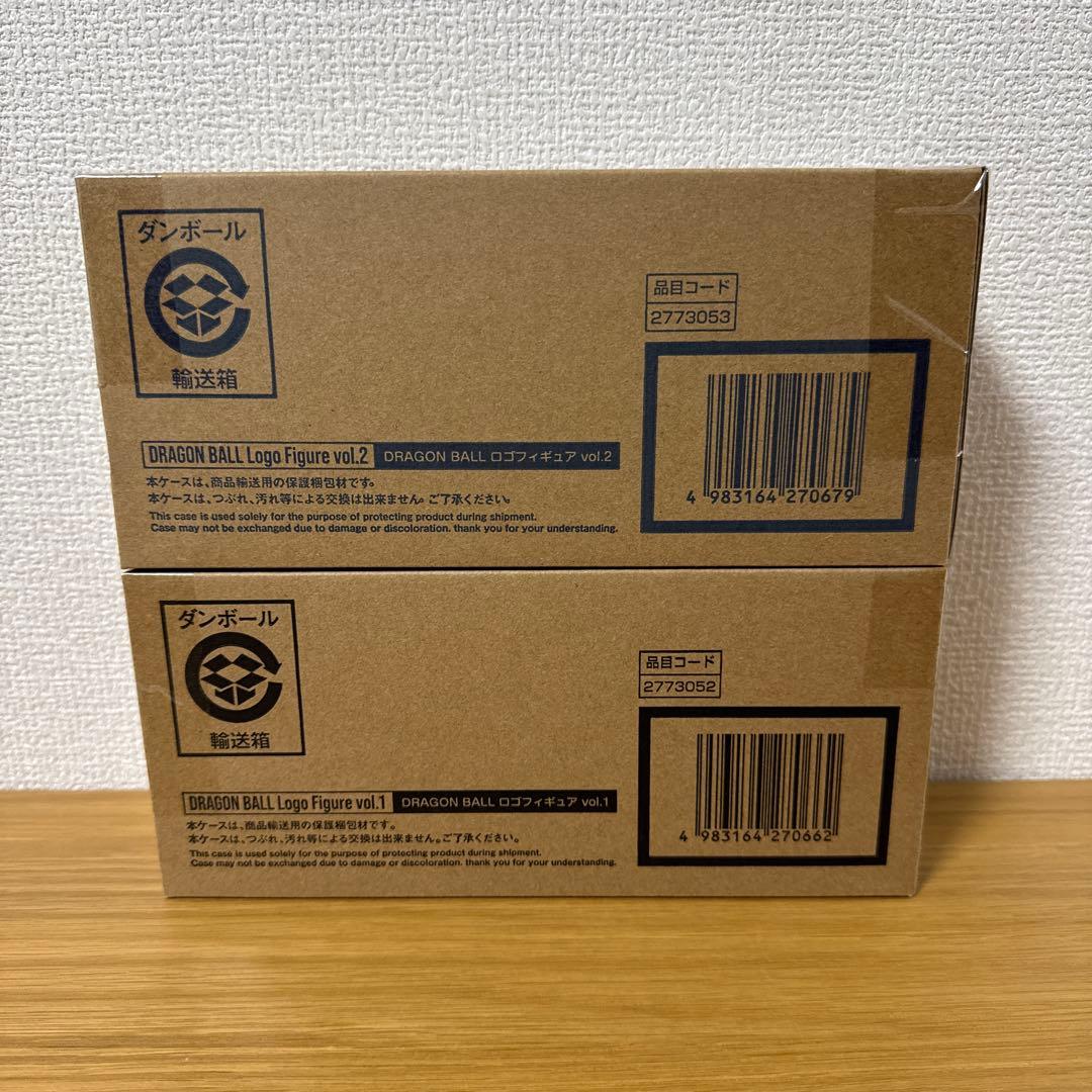 DRAGON BALL ロゴフィギュア vol.1 vol.2 セット
