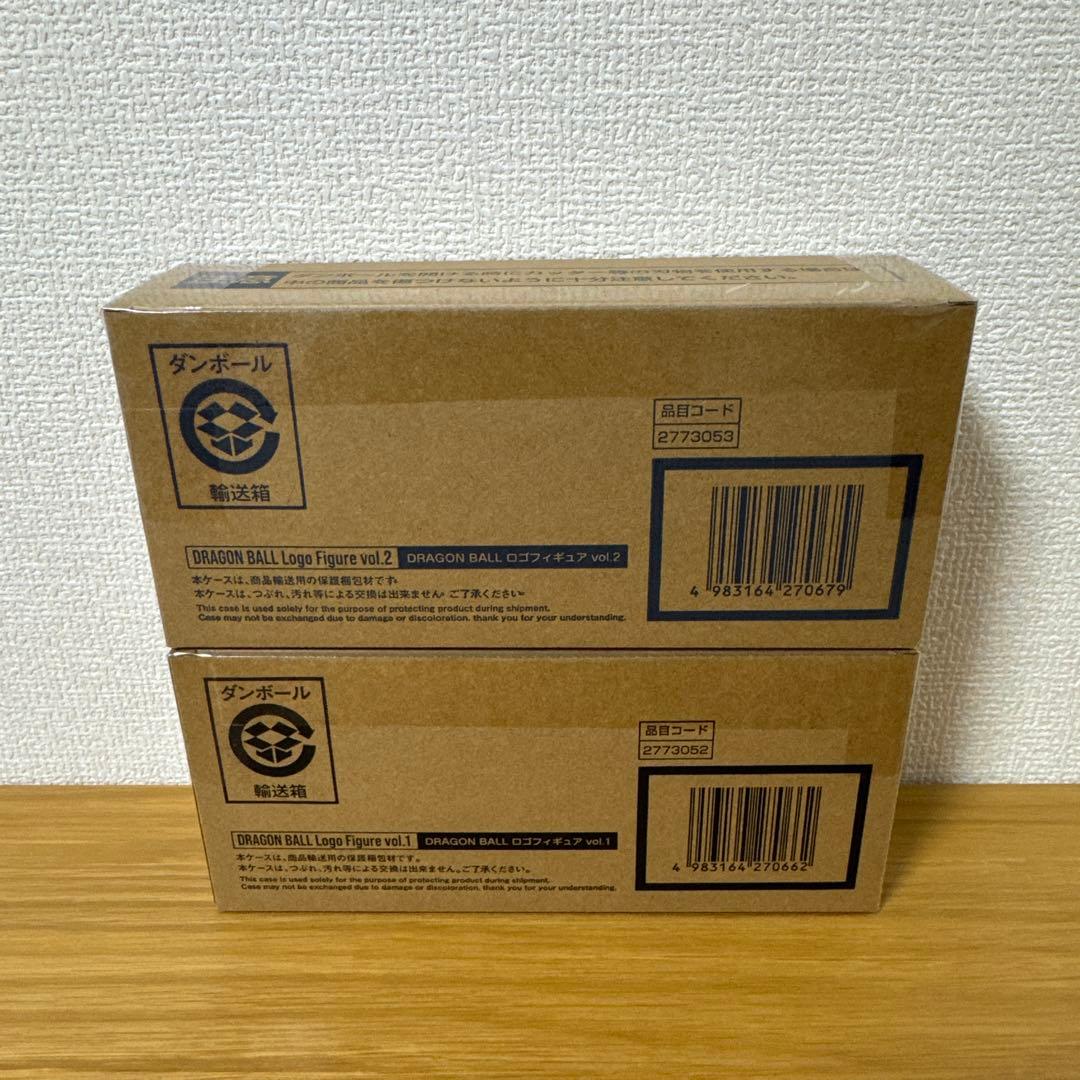 DRAGON BALL ロゴフィギュア vol.1 vol.2 セット