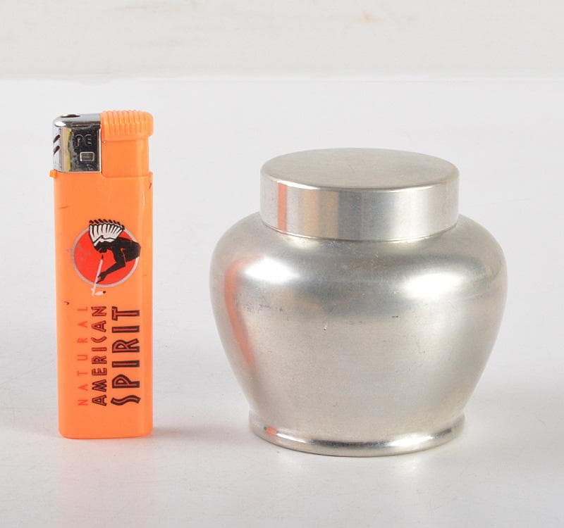 煎茶道具　古錫　乾茂號造　茶壷　茶心壷　約247g　M　R5179