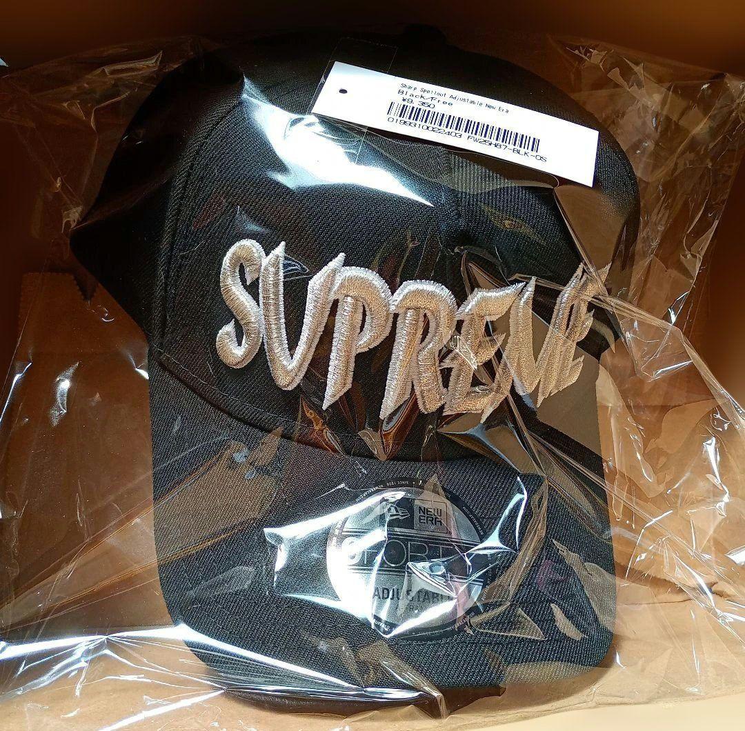 帽子 Supreme Sharp Spellout Adjustable NewEra