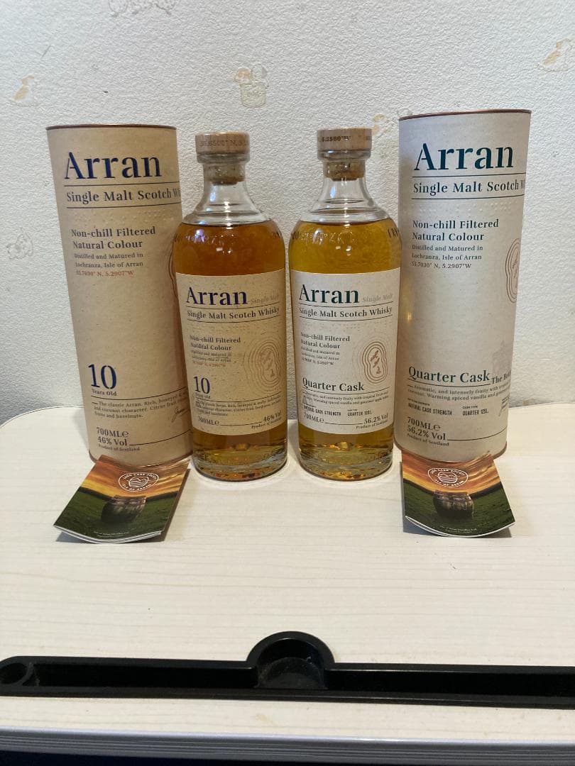 アラン10年とクォーターカスクの2本セット