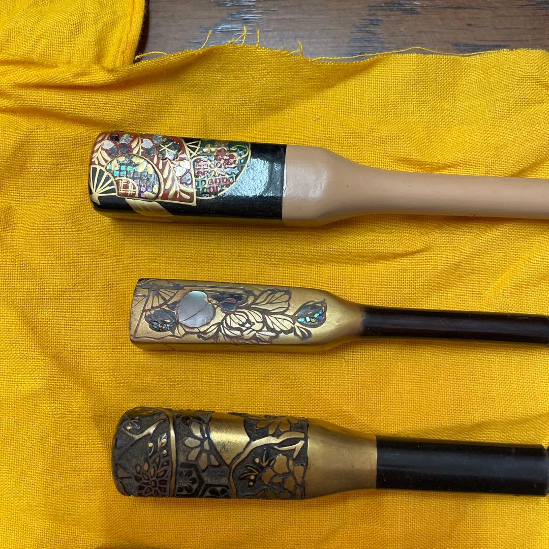 幕末、明治　笄7本