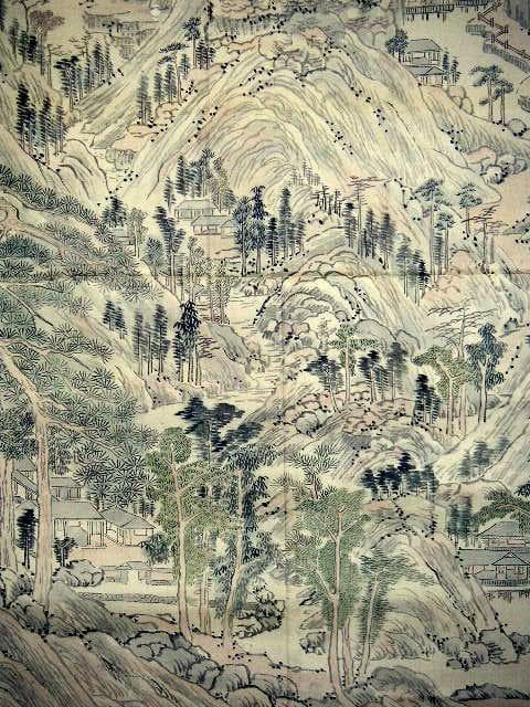 ♥掛軸　朝倉 震陵　掛け軸　骨董品