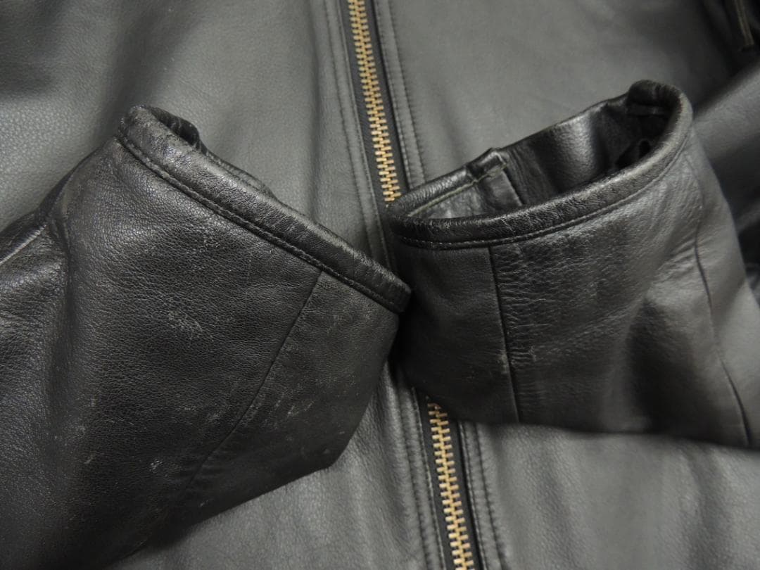 希少XLサイズ ハーレーダビットソン レザー シングル ライダース ジャケット