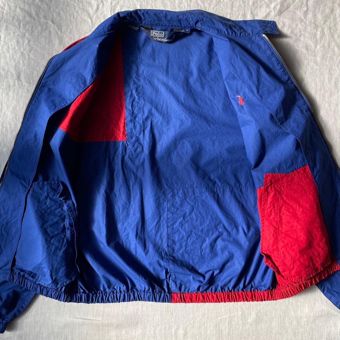 90’s RALPH LAUREN 希少 カラーブロック スウィングトップ M
