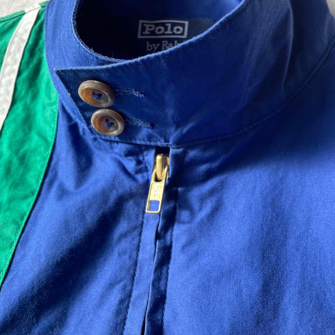 90’s RALPH LAUREN 希少 カラーブロック スウィングトップ M