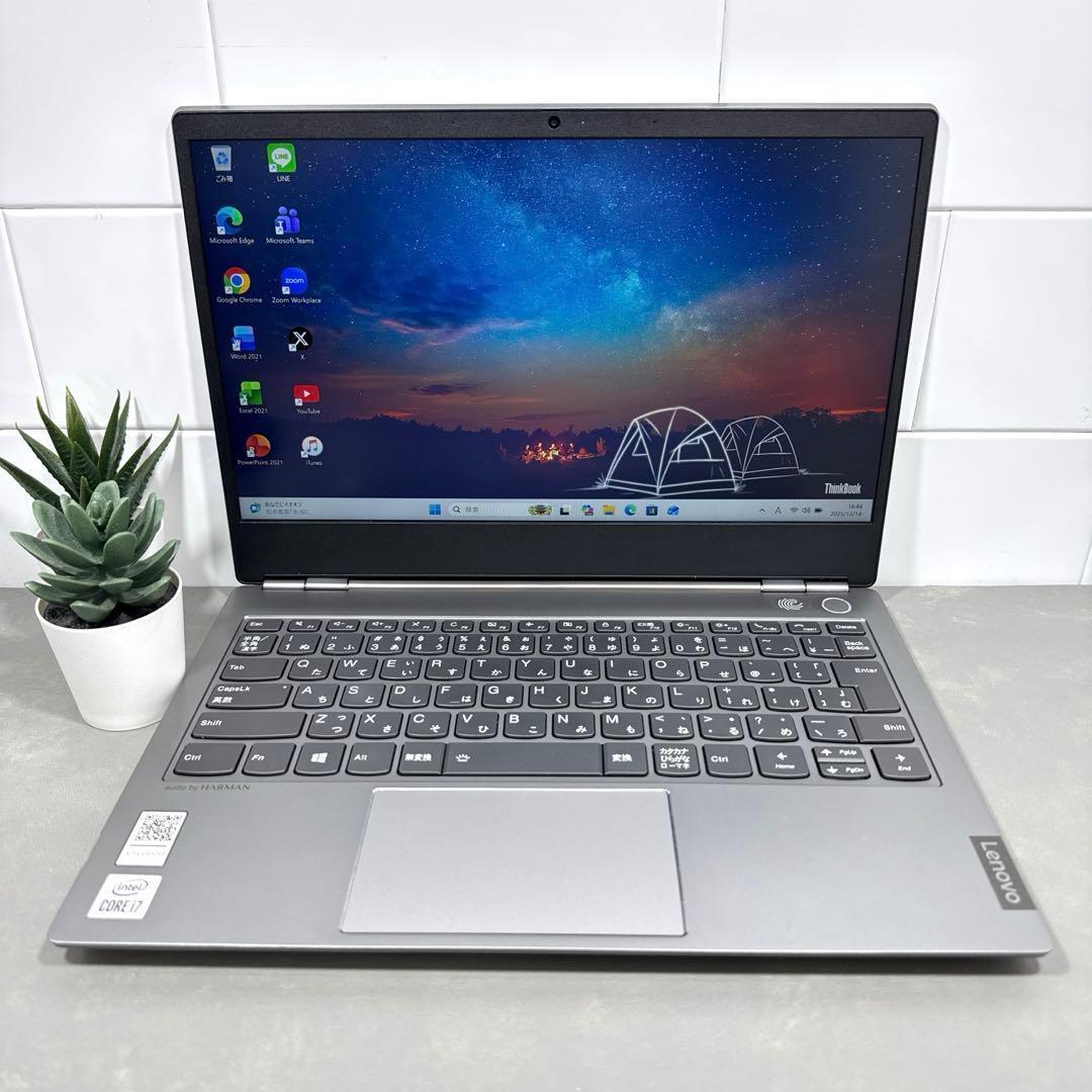 【高性能】Thinkbook13S☘10世代i7☘NVMe512メモリ16