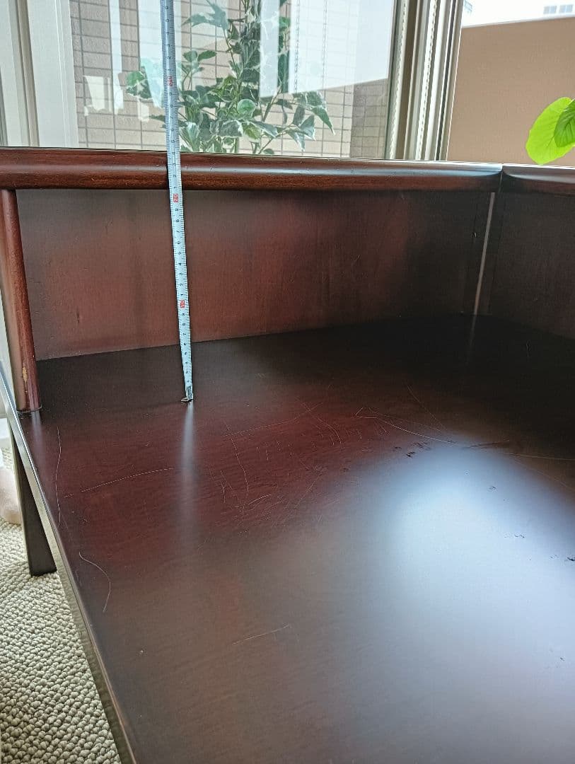 引取はお値引 ソファ用コーナーテーブル　正統派　高級家具モリシゲ　サイドテーブル