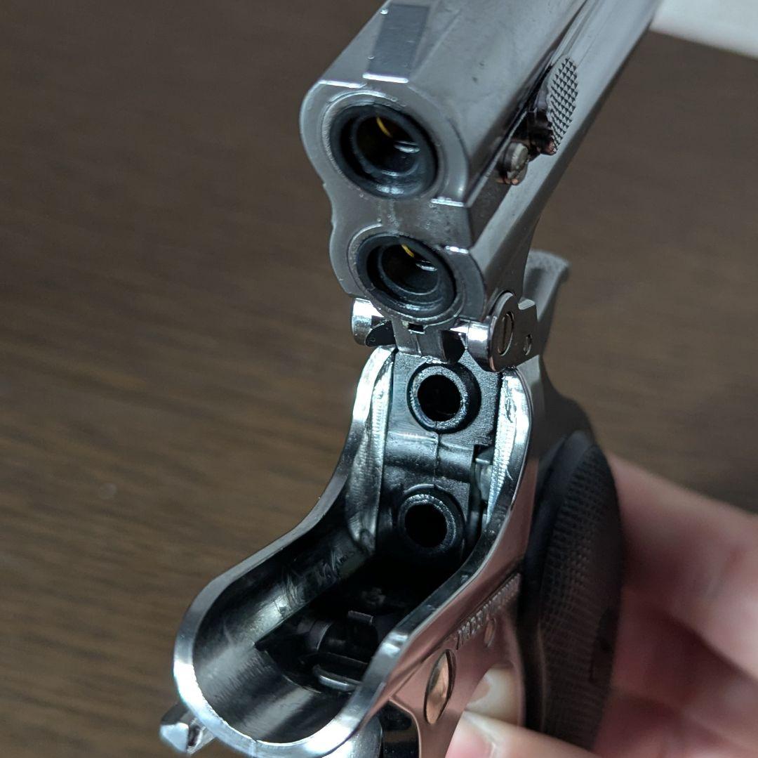 【年末セール！！】マルシン デリンジャー シルバー ガスガン ラバーグリップ