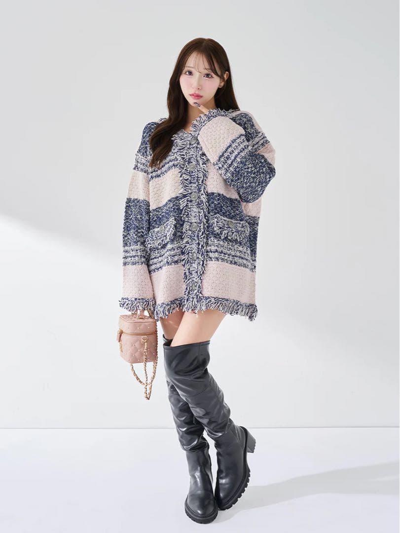 darich ダーリッチ キルティングパールスクエアミニバッグ