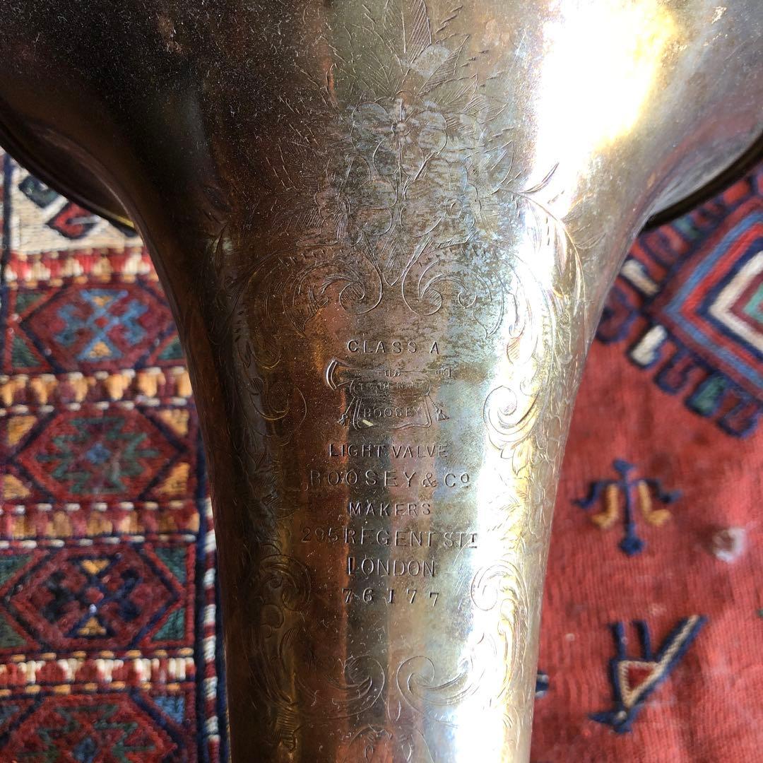 Boosey&CoテナーホーンClassA light valve