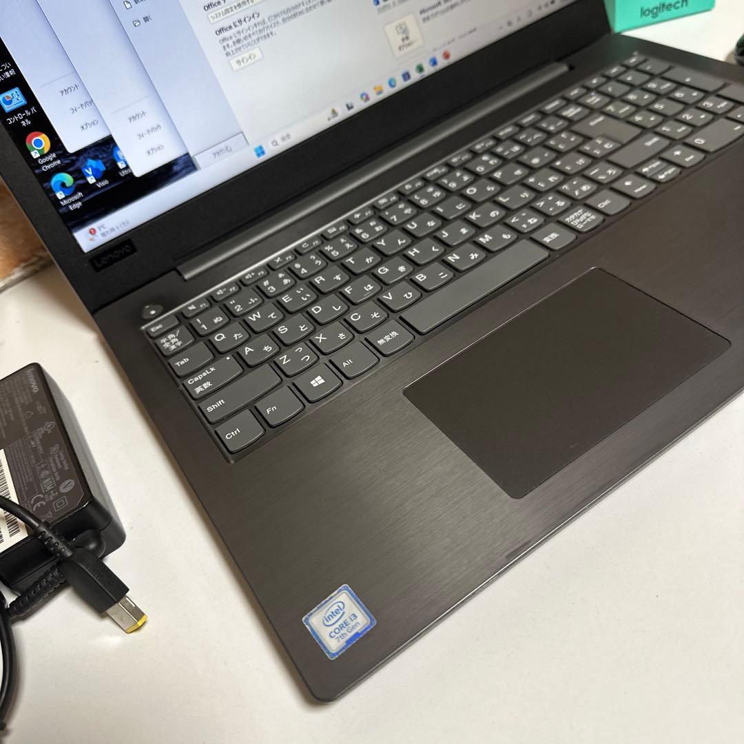 LENOVOノート PC 高速起動SSD メモリ8GB Win11 オフィス付き
