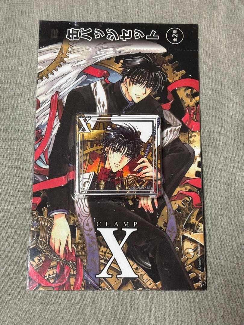 CLAMP X 司狼神威&桃生封真 缶バッジセット