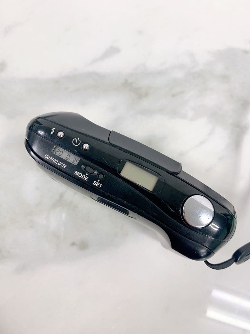 ＋OLYMPUS μ (ミュー) ブラック　初代 オリンパス　フィルムカメラ