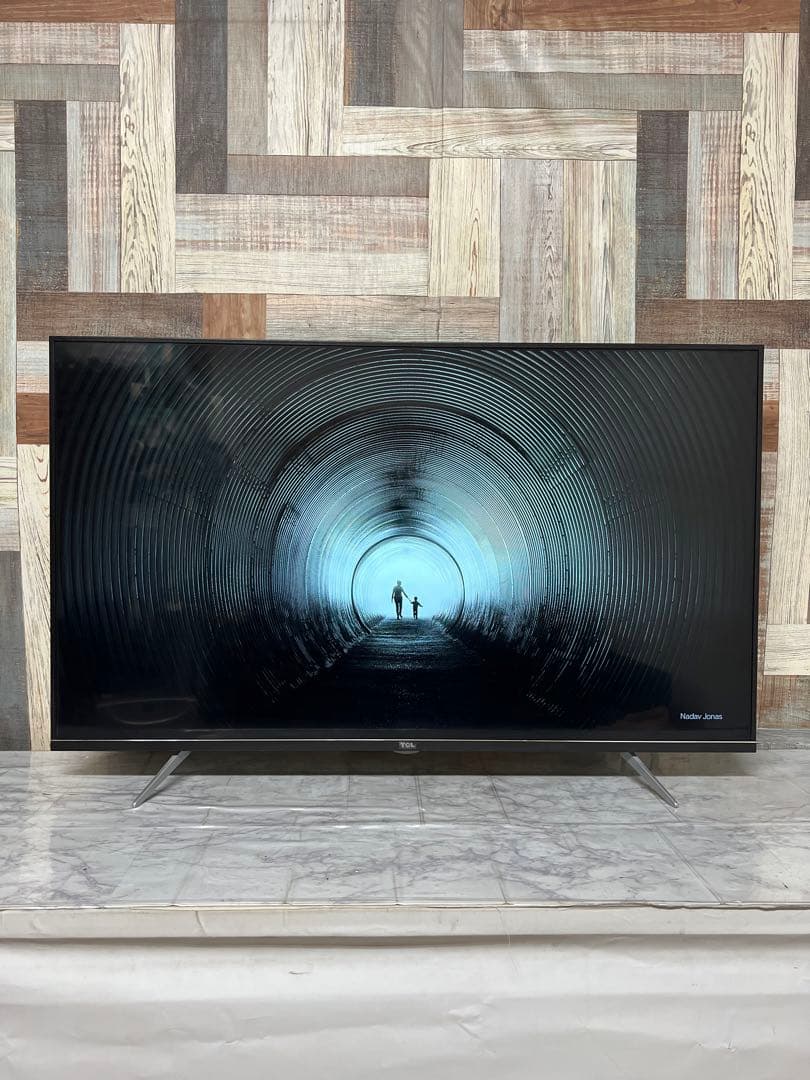 即日受渡❣️全国送料込TCL 43型4K液晶テレビWチューナー新品リモコン付