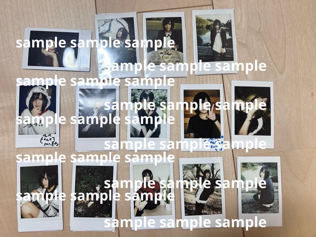 ピコ　チェキ14枚セット(サイン入り、女装、衣装含)おまけつき