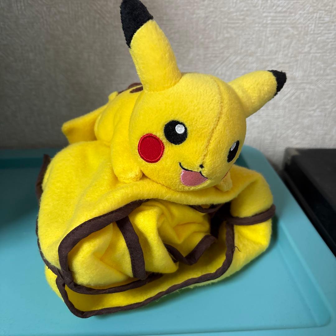 ピカチュウ ブランケット ぬいぐるみ