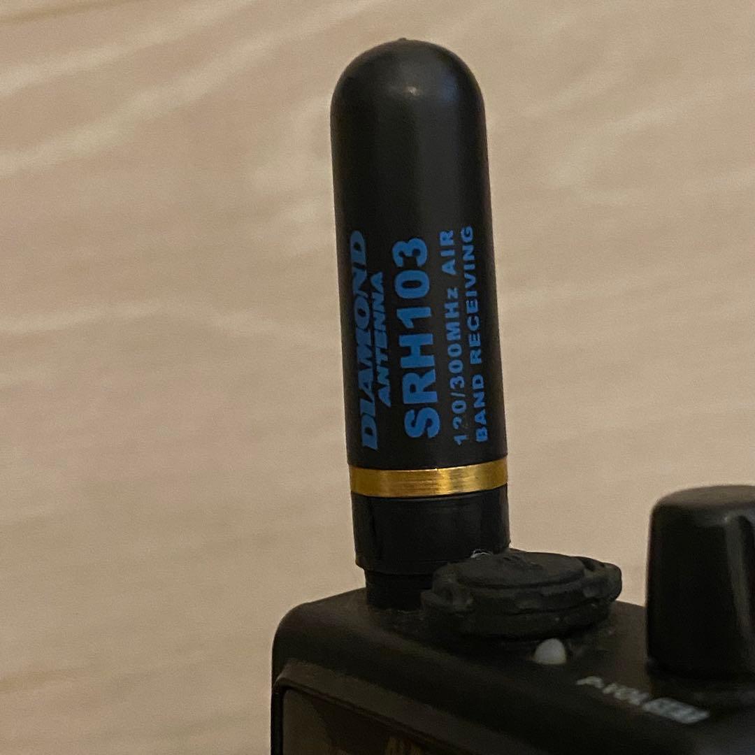 ALINCO DJ-X8 受信機 + SRH103アンテナ