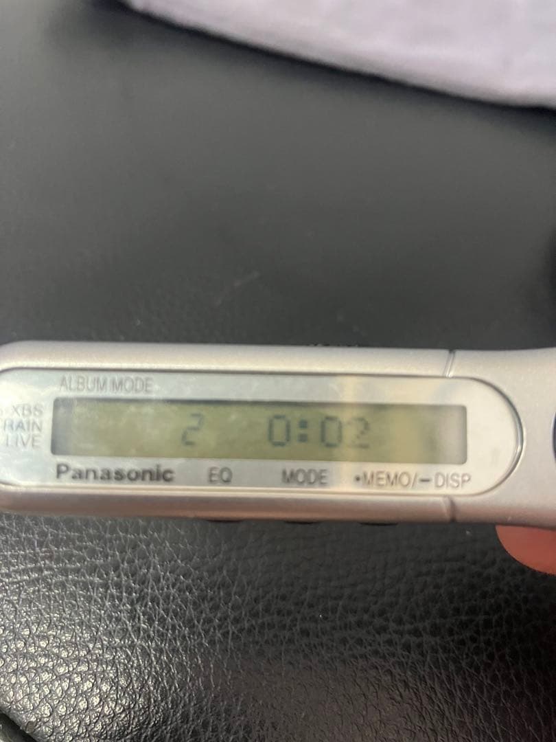 【良品】パナソニック CDプレーヤー ポータブル SL-CT800