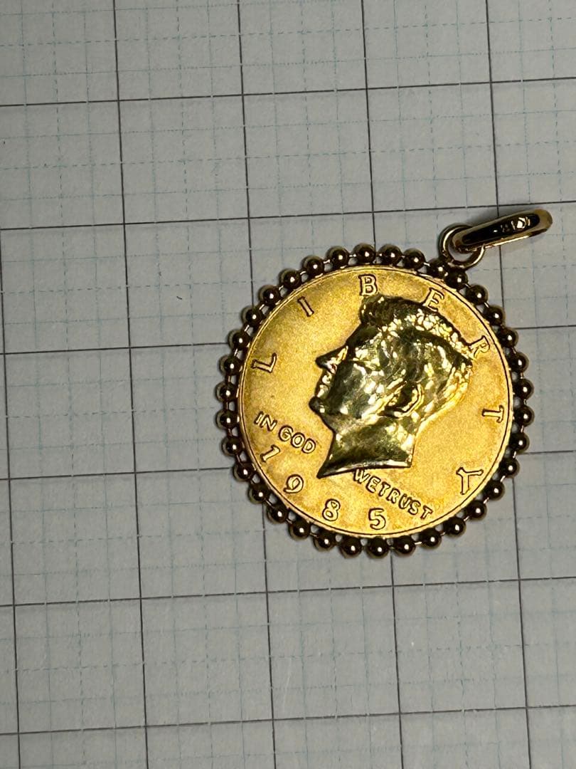 1985年 エリザベス2世 ケネディ ペンダントヘッド