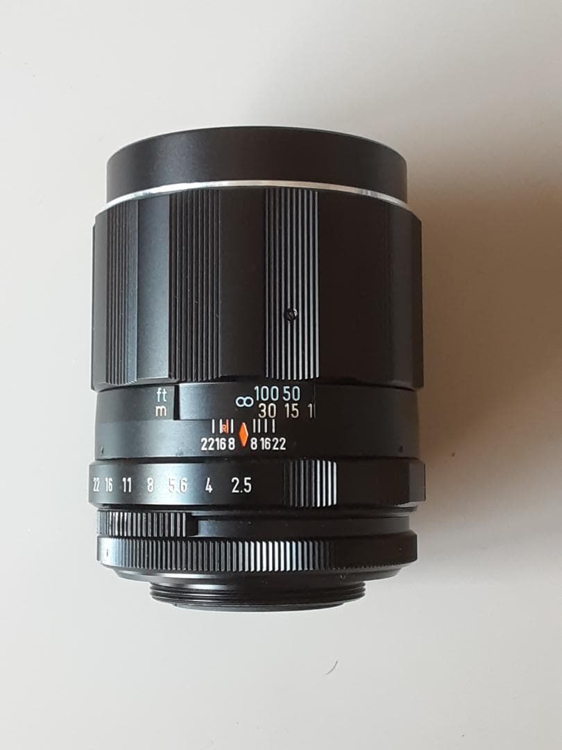 ペンタックス　スーパータクマー 135mm F2.5　専用フード・ケース付