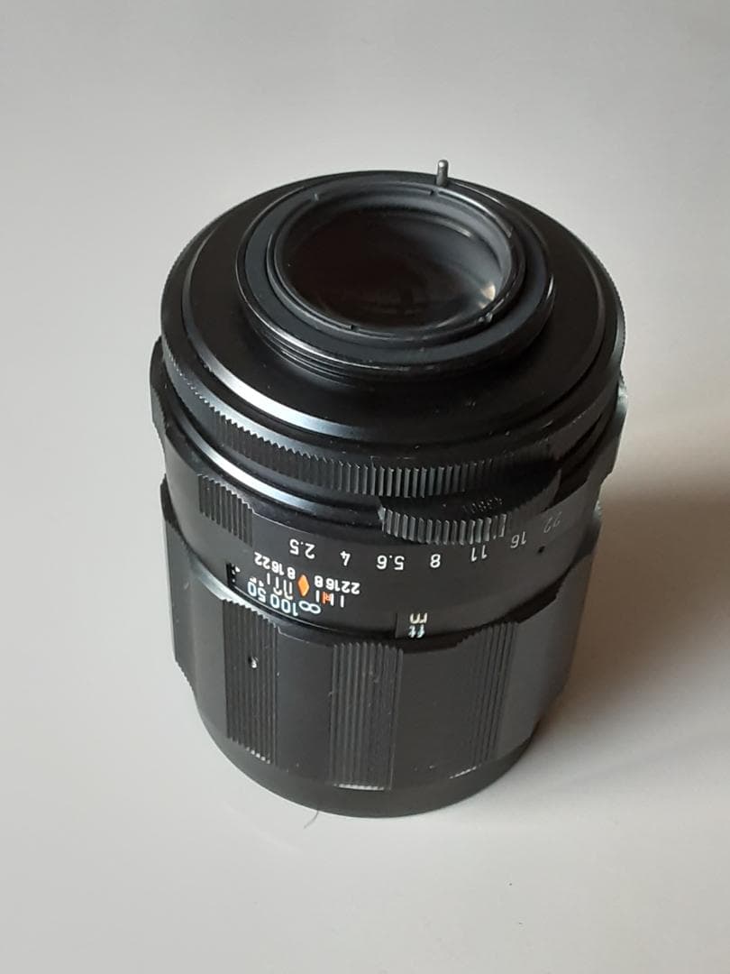 ペンタックス　スーパータクマー 135mm F2.5　専用フード・ケース付