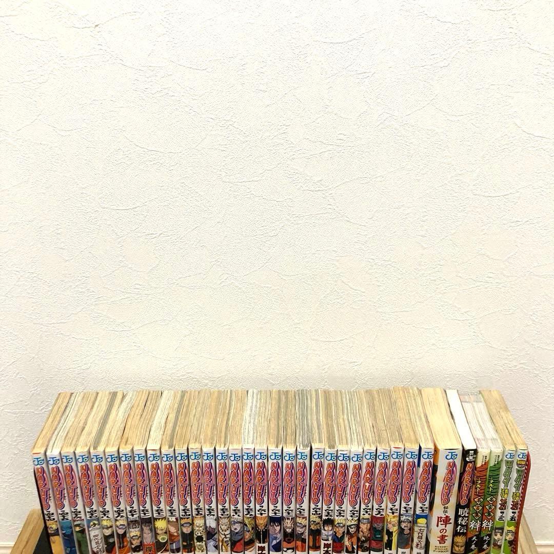 ナルト全巻＋関連本　漫画　アニメ　名作　完結　ジャンプ　忍　サスケ　NARUTO