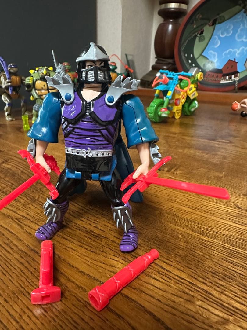 ミュータント・タートルズ フィギュアとビークルセット