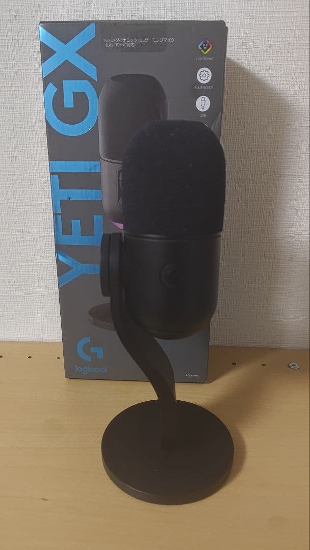 YETI GX ブラック コンデンサーマイク