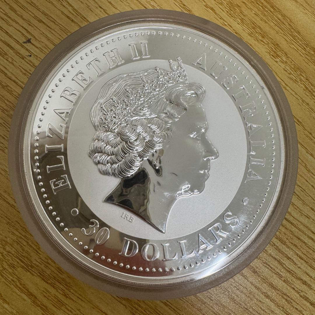 GA4389◆2003 純銀 1kg オーストラリア パース造幣局発行♪