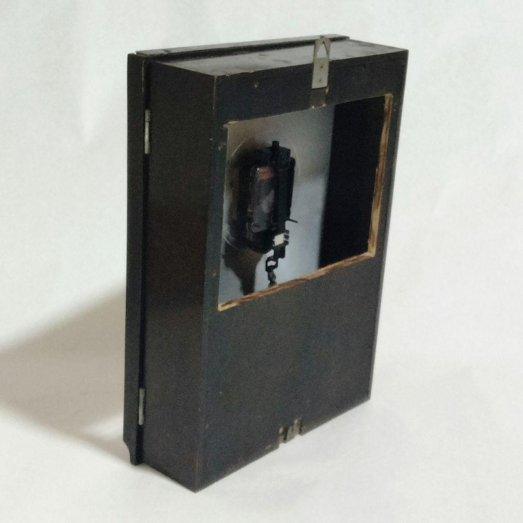 【動作品】愛知時計 掛け時計 振り子時計 昭和レトロ アンティーク レア文字盤