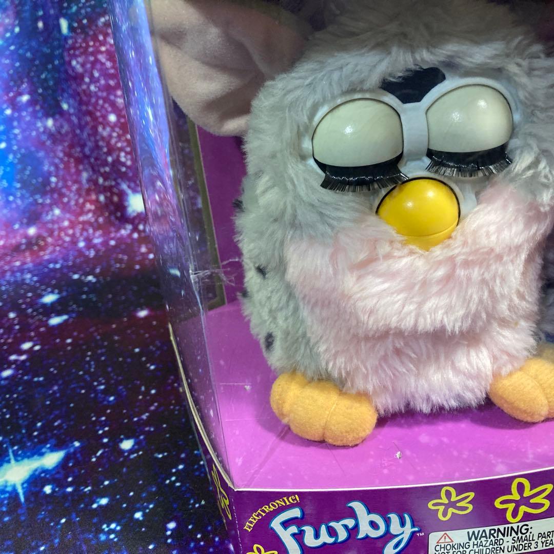 初代ファービー ピンクグレー