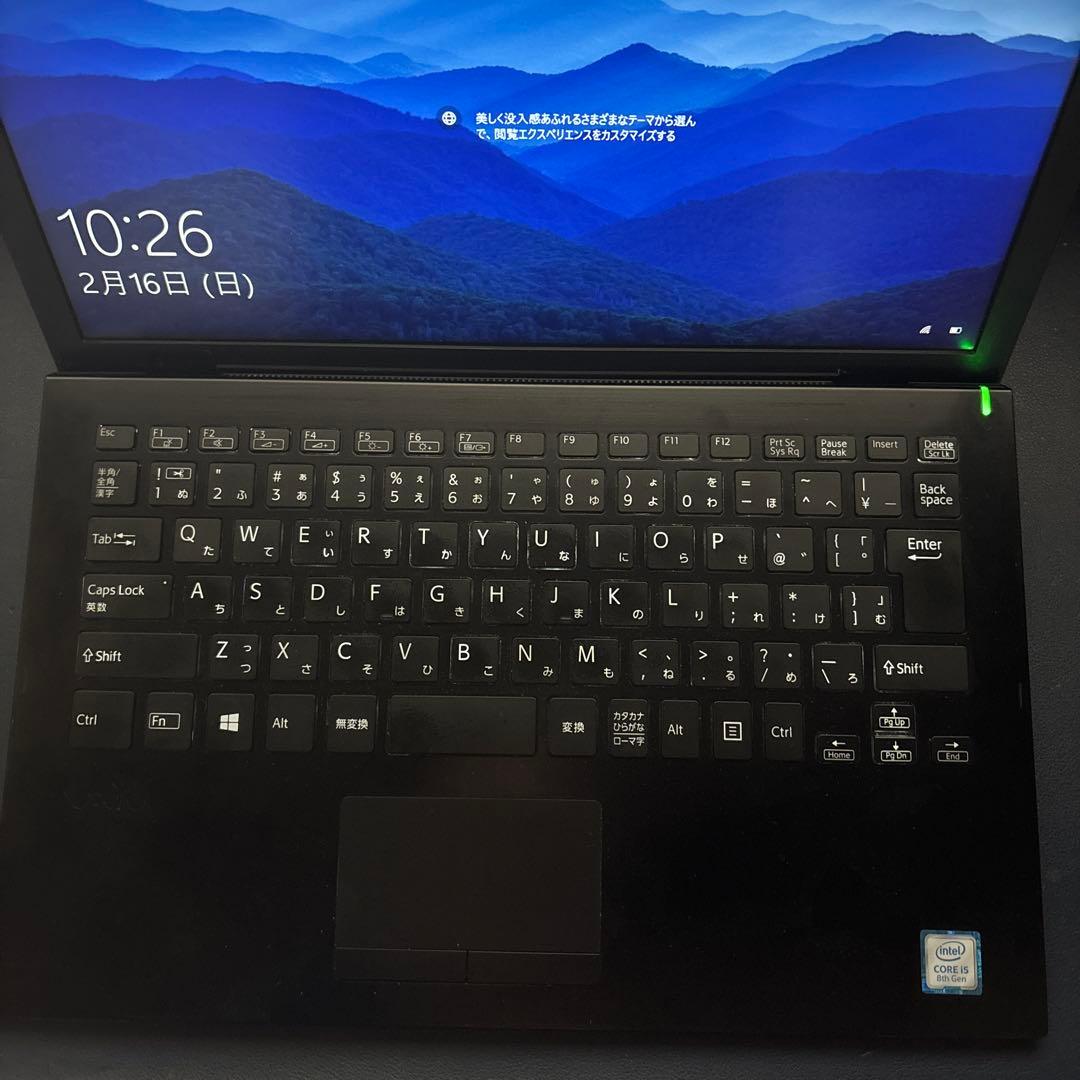 【ジャンク】VAIO VJPG11C11N i5-8250U メモリ8GB