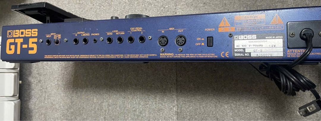 BOSS GT-5 ギター用エフェクト