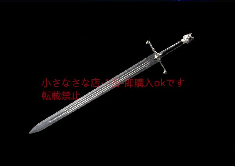 権力の遊び 氷原狼巨剣 cosplay 古兵器  刀装具 日本刀 模造刀 居合刀