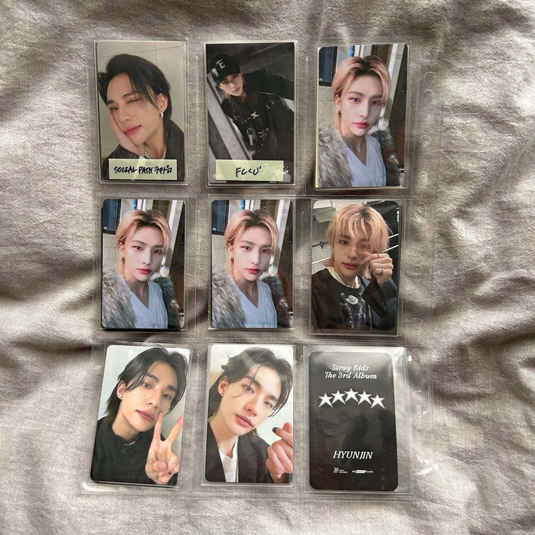 straykids ヒョンジン トレカ まとめ売り ラントレ アクスタ 店舗特典