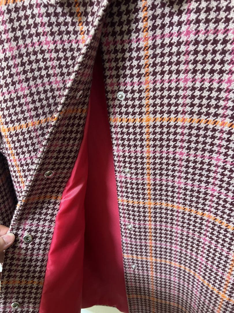 Jacadi ジャカディ　チェックコートサイズ12a(152)