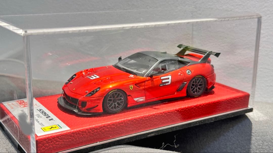 bbr フェラーリFerrari 599XX 1/43 ミニカー イタリア製