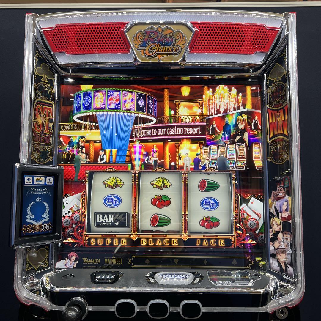 スーパーブラックジャック　スマスロ実機　簡易ユニット付　送料無料