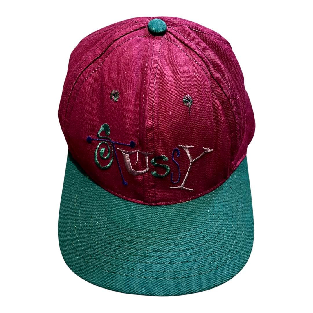 激レア 80s Old Stussy 音符 USA Cap