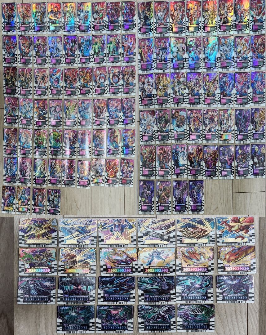仮面ライダーガッチャード　ライドケミートレカL以上 123枚まとめ売り