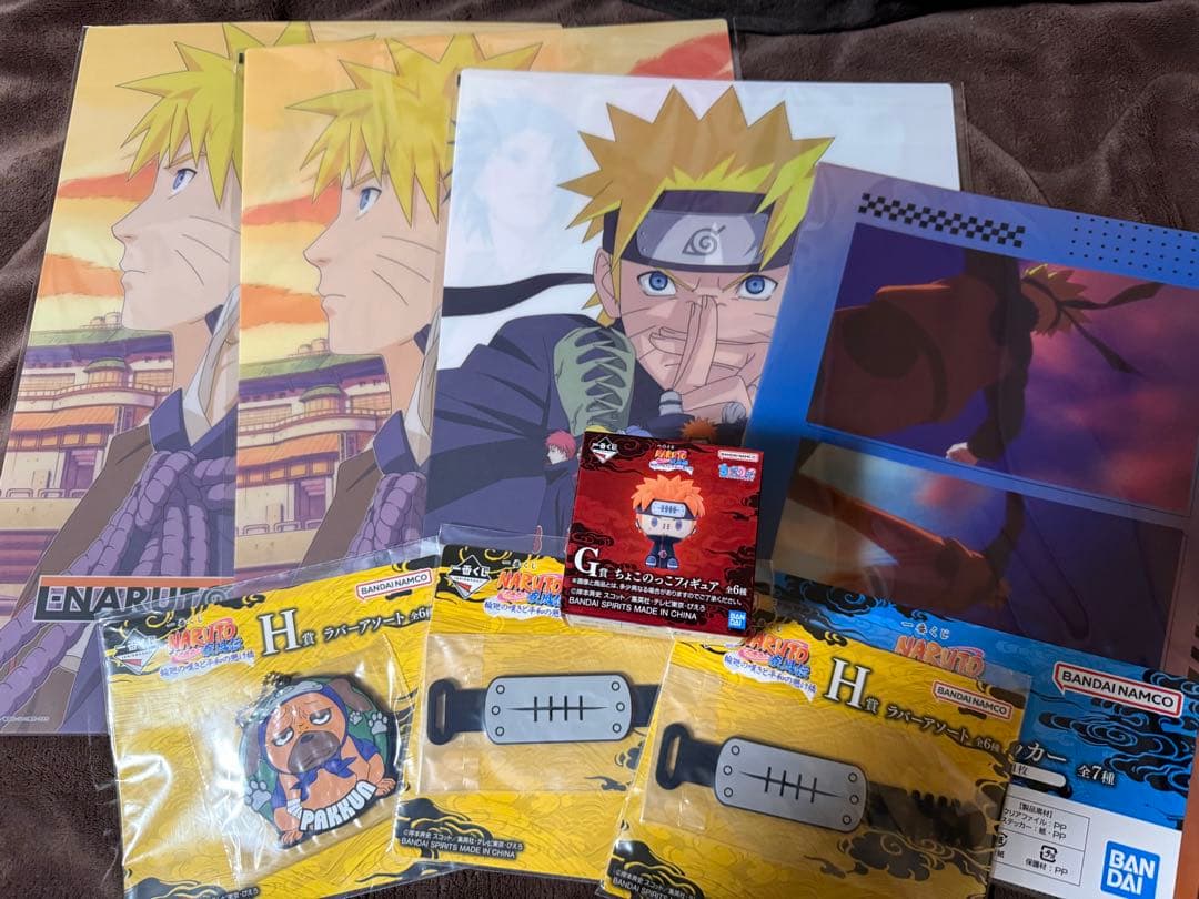 【新品未開封】NARUTO一番くじC.D.E.G賞　その他下位賞7点